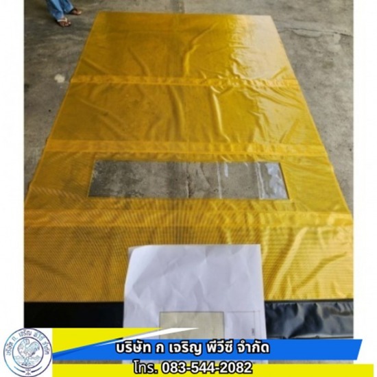 งานสั่งทำตามแบบ Shutter Door PVC - โรงงานผลิต ขายส่ง ผ้าใบ ก.เจริญ พีวีซี อ่อนนุช